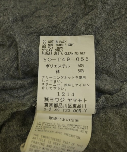 Y's（ワイズ）Tシャツ・カットソー グレー サイズ:3(M位) レディース/2200706684063