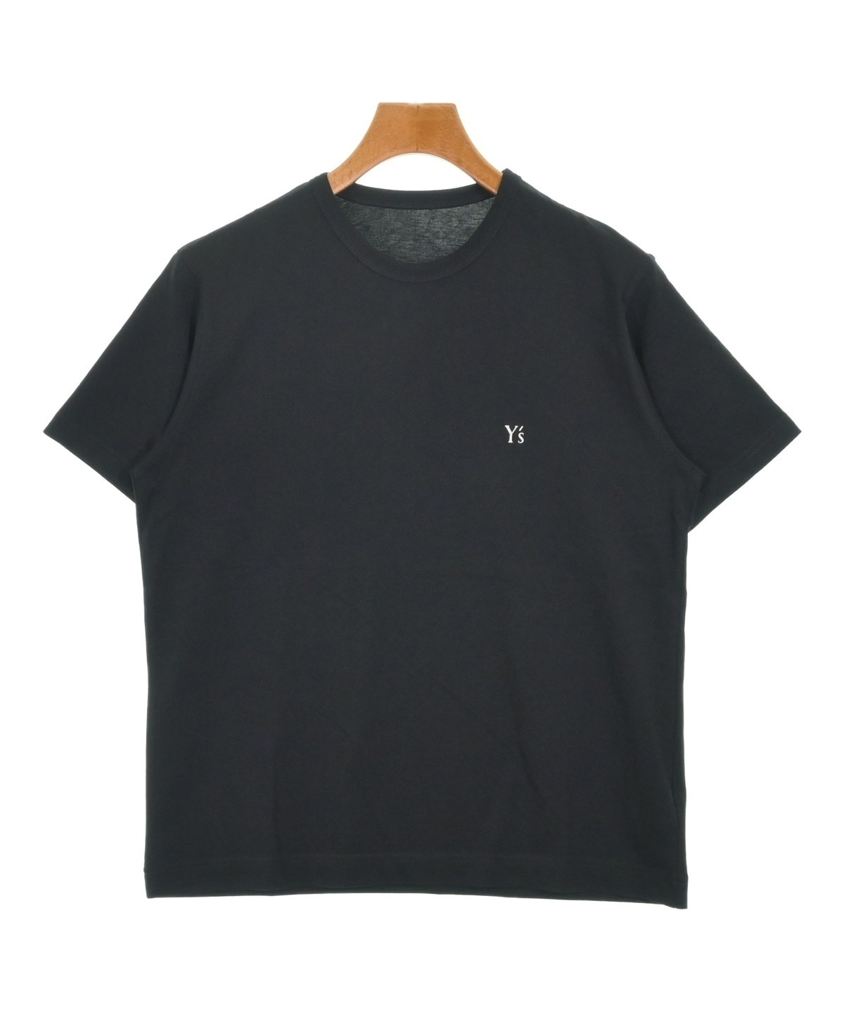 Ｙ's ワイズ 23SS レーヨンローン シャーリング カットソー 黒1 Y's（ワイズ）Tシャツ・カットソー 黒 サイズ:1(XS位) メンズ