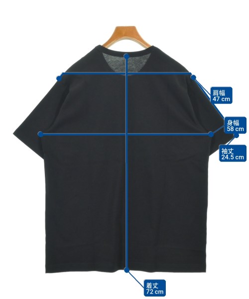 Y's（ワイズ）Tシャツ・カットソー 黒 サイズ:3(M位) メンズ/2200704075023