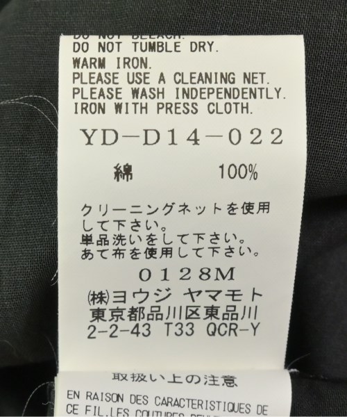 Y's（ワイズ）ワンピース 黒 サイズ:1(XS位) レディース/2200707558042