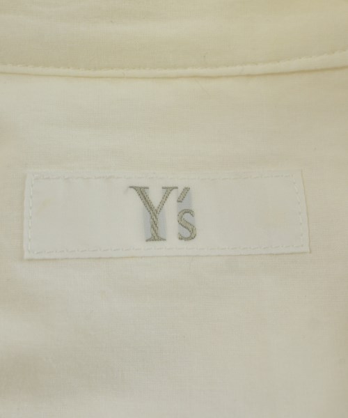 Y's（ワイズ）カジュアルシャツ 白 サイズ:2(S位) レディース/2200708446072