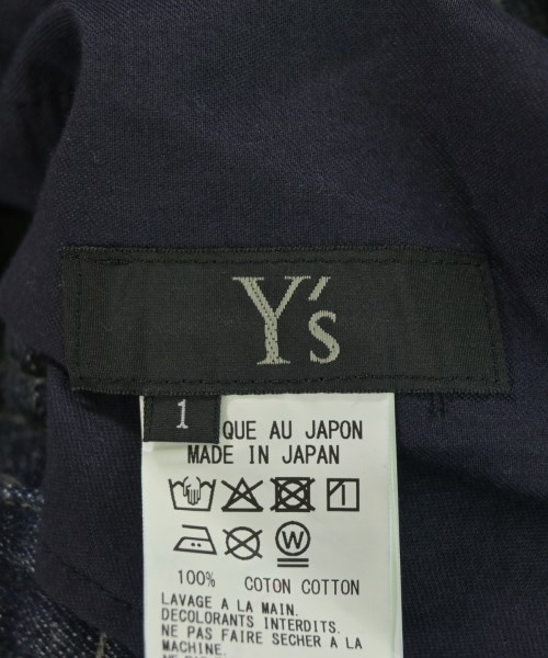 Y's（ワイズ）デニムパンツ 紺 サイズ:1(XS位) レディース/2200709120056