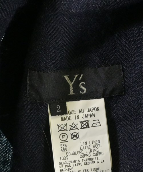Y's（ワイズ）シャツワンピース 紺 サイズ:2(S位) レディース/2200710181220