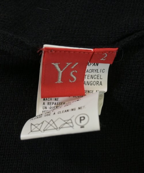 Y's（ワイズ）カーディガン 黒 サイズ:2(S位) レディース/2200662997047