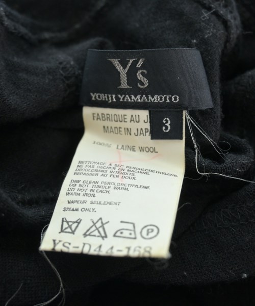 Y's（ワイズ）ワンピース 黒 サイズ:3(M位) レディース/2200663290017