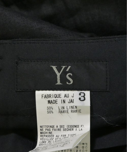 Y's（ワイズ）その他 黒 サイズ:3(M位) レディース/2200663325115