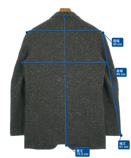 Y's（ワイズ）ジャケット グレー サイズ:-(L位) レディース/2200663249015