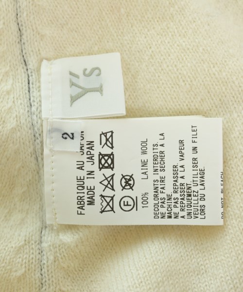 Y's（ワイズ）ニット・セーター 白 サイズ:2(S位) レディース/2200661679210