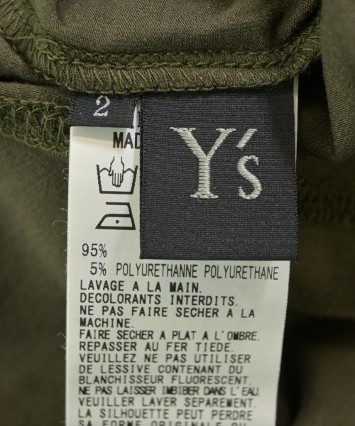 Y's（ワイズ）Tシャツ・カットソー カーキ サイズ:2(S位) レディース/2200664380076