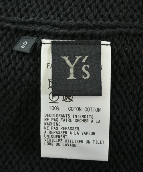 Y's（ワイズ）ニット・セーター 黒 サイズ:2(S位) レディース/2200664619015