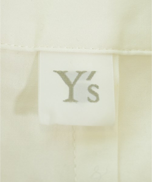 Y's（ワイズ）シャツワンピース 白 サイズ:1(XS位) レディース/2200664761011