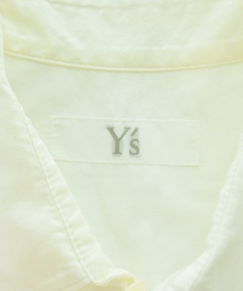 Y's（ワイズ）カジュアルシャツ 白 サイズ:1(XS位) レディース/2200661581025