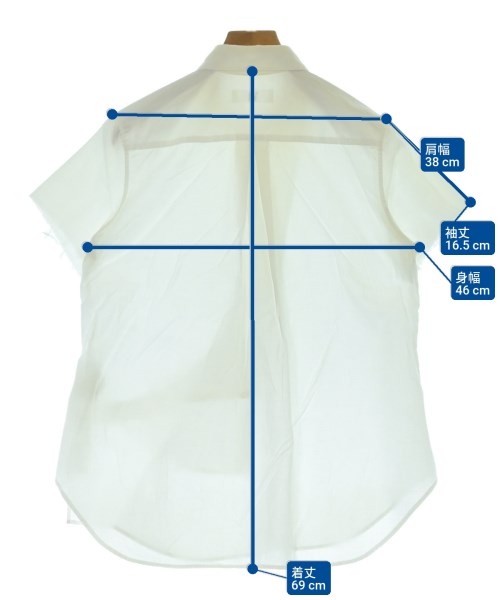 Y's（ワイズ）カジュアルシャツ 白 サイズ:1(XS位) レディース/2200661581025