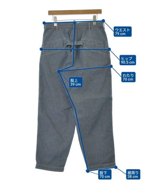 Y's（ワイズ）デニムパンツ 青 サイズ:1(XS位) レディース/2200664932053