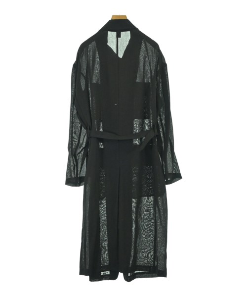 Y's（ワイズ）ステンカラーコート 黒 サイズ:1(XS位) レディース/2200665041051