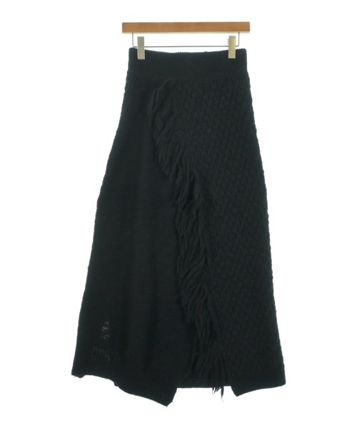 Y's(ワイズ)ロング・マキシ丈スカート 黒 サイズ:2(S位)/2200661741467