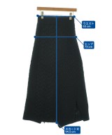 Y's（ワイズ）ロング・マキシ丈スカート 黒 サイズ:2(S位) レディース/2200661741467
