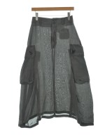 Y's（ワイズ）ロング・マキシ丈スカート グレー サイズ:1(XS位) レディース/2200661741498