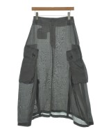 Y's（ワイズ）ロング・マキシ丈スカート グレー サイズ:1(XS位) レディース/2200661741498