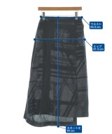 Y's（ワイズ）ロング・マキシ丈スカート 黒 サイズ:1(XS位) レディース/2200661741603