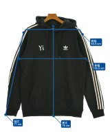 Y's（ワイズ）パーカー 黒 サイズ:M メンズ/2200663407088