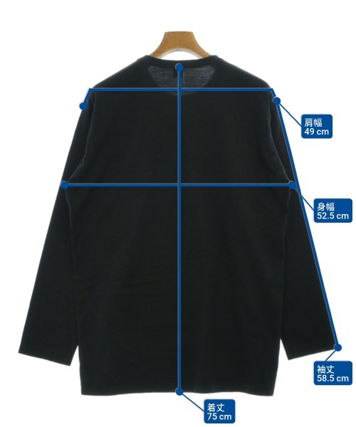 Y's（ワイズ）Tシャツ・カットソー 黒 サイズ:4(L位) メンズ/2200666093011