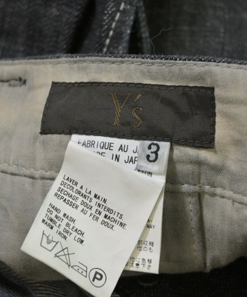 Y's（ワイズ）デニムパンツ 紺 サイズ:3(M位) メンズ/2200655692065