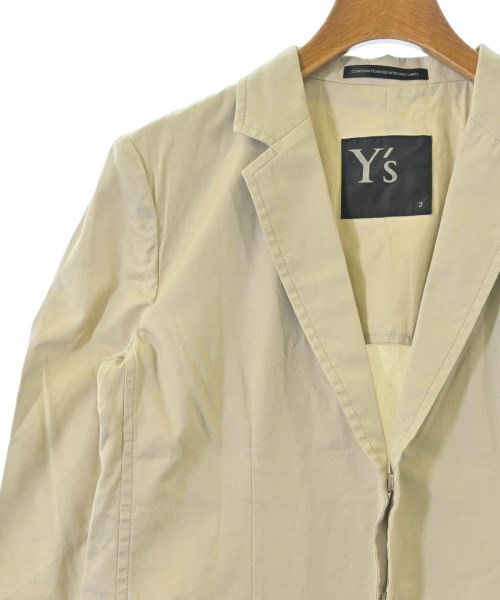 Y's（ワイズ）カジュアルジャケット ベージュ サイズ:2(S位) レディース/2200665308130