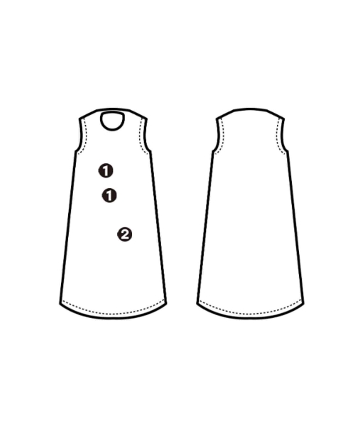 Y's（ワイズ）ワンピース 黒 サイズ:1(XS位) レディース/2200665308178