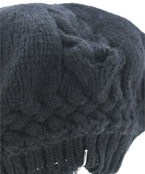 Y's（ワイズ）ハンチング・ベレー帽 黒 サイズ:- レディース/2200661823149