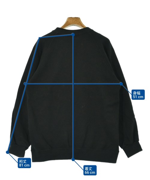 Y's（ワイズ）スウェット 黒 サイズ:2(S位) レディース/2200668640022