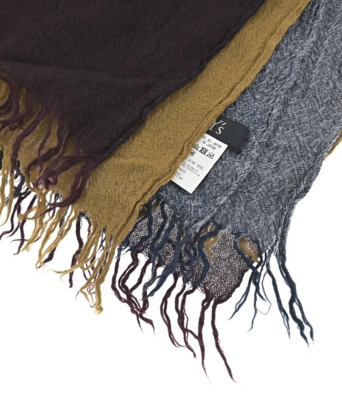 Y's（ワイズ）ストール 茶 サイズ:- レディース/2200668640046