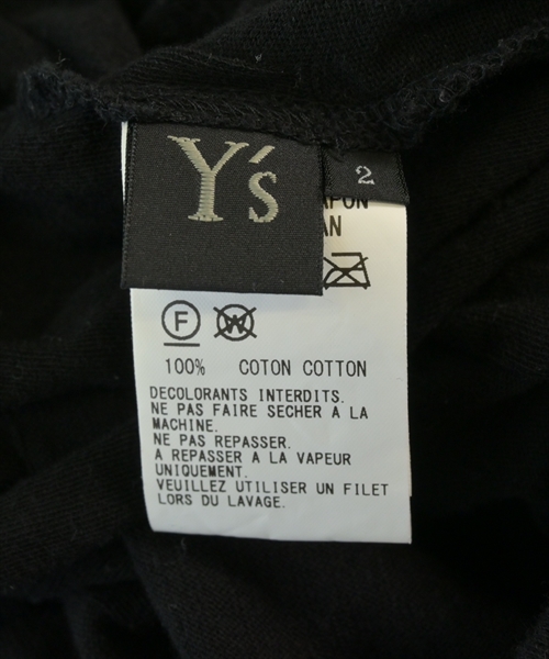 Y's（ワイズ）Tシャツ・カットソー 黒 サイズ:2(S位) レディース/2200668730020