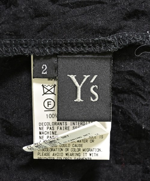 Y's（ワイズ）Tシャツ・カットソー 黒 サイズ:2(S位) レディース/2200668730037