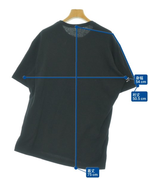 Y's（ワイズ）Tシャツ・カットソー 黒 サイズ:2(S位) レディース/2200671174033