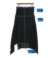 Y's（ワイズ）ロング・マキシ丈スカート 黒 サイズ:2(S位) レディース/2200671400019