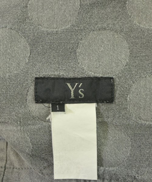 Y's（ワイズ）デニムパンツ グレー サイズ:1(XS位) レディース/2200671882013