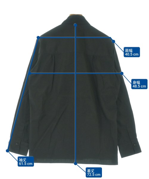 Y's（ワイズ）カジュアルシャツ 黒 サイズ:2(S位) レディース/2200671882037