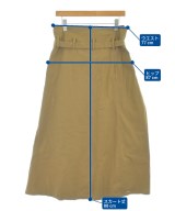 Y's（ワイズ）ひざ丈スカート ベージュ サイズ:1(XS位) レディース/2200671901158