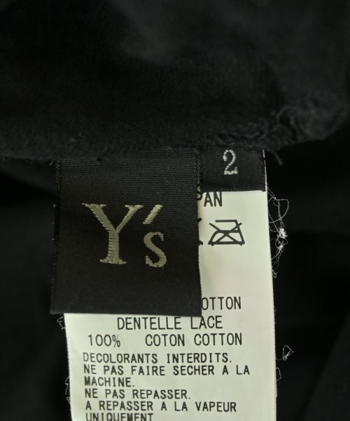 Y's（ワイズ）Tシャツ・カットソー 黒 サイズ:2(S位) レディース/2200671901226