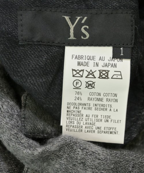 Y's（ワイズ）オールインワン/サロペット グレー サイズ:1(XS位) レディース/2200671901240
