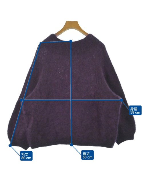 Y's（ワイズ）ニット・セーター 紫 サイズ:2(S位) レディース/2200671997014