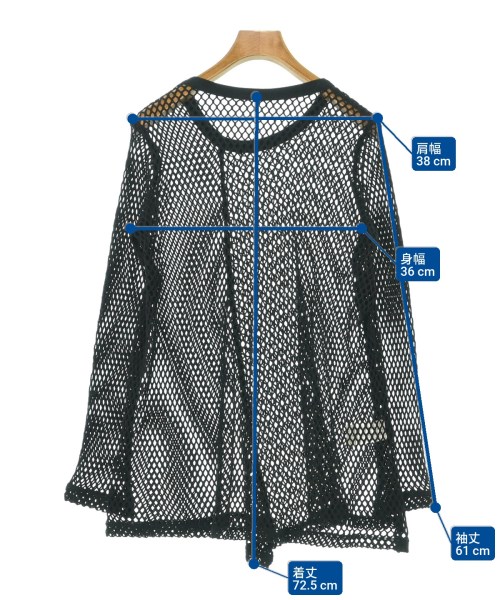 Y's（ワイズ）ニット・セーター 黒 サイズ:2(S位) レディース/2200665162039