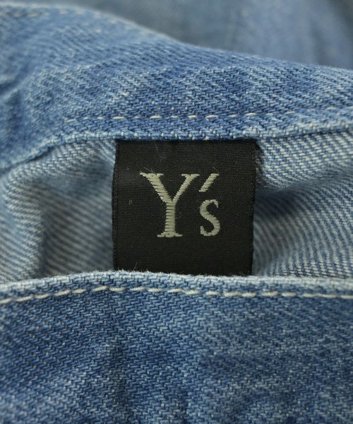 Y's（ワイズ）クロップドパンツ 青 サイズ:F レディース/2200665162060