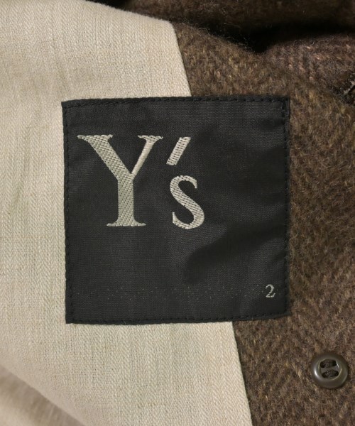 Y's（ワイズ）コート 茶 サイズ:2(S位) レディース/2200729485029
