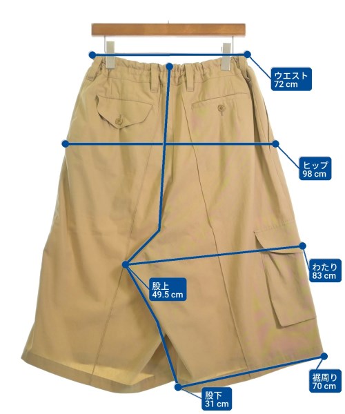Y's（ワイズ）ショートパンツ ベージュ サイズ:1(XS位) レディース/2200729589192