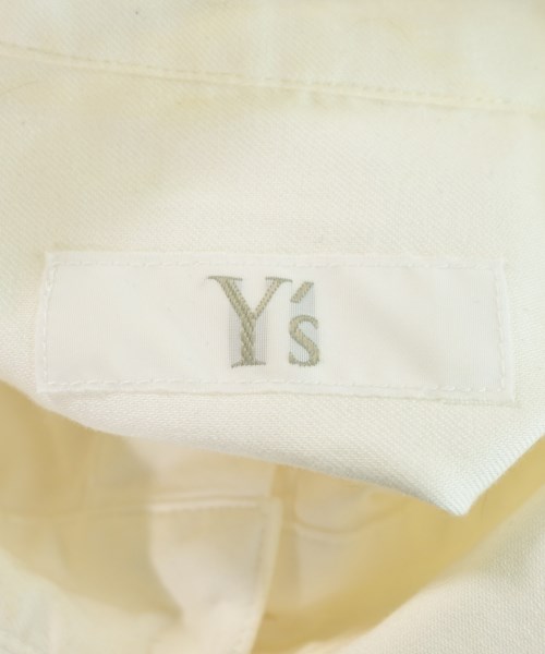 Y's（ワイズ）カジュアルシャツ 白 サイズ:2(S位) レディース/2200725246020