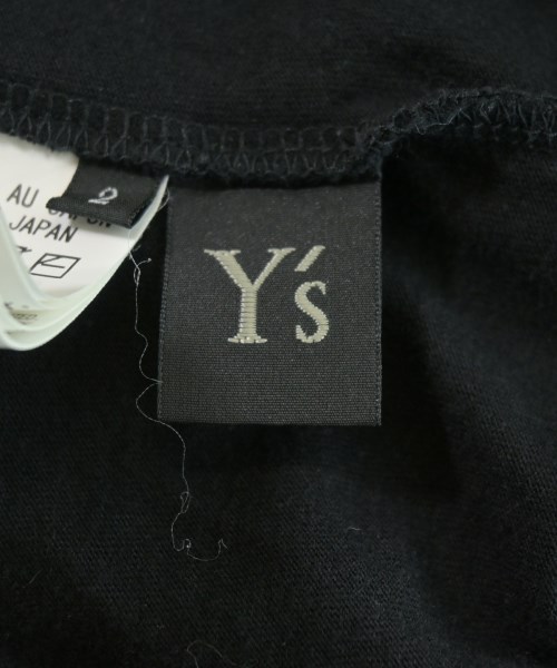 Y's（ワイズ）Tシャツ・カットソー 黒 サイズ:2(S位) レディース/2200725246051
