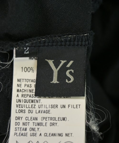 Y's（ワイズ）Tシャツ・カットソー 黒 サイズ:2(S位) レディース/2200731464036
