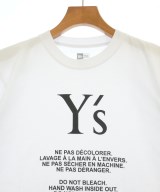 Y's（ワイズ）Tシャツ・カットソー 白 サイズ:1(XS位) レディース/2200725774066